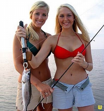 297girls fishing